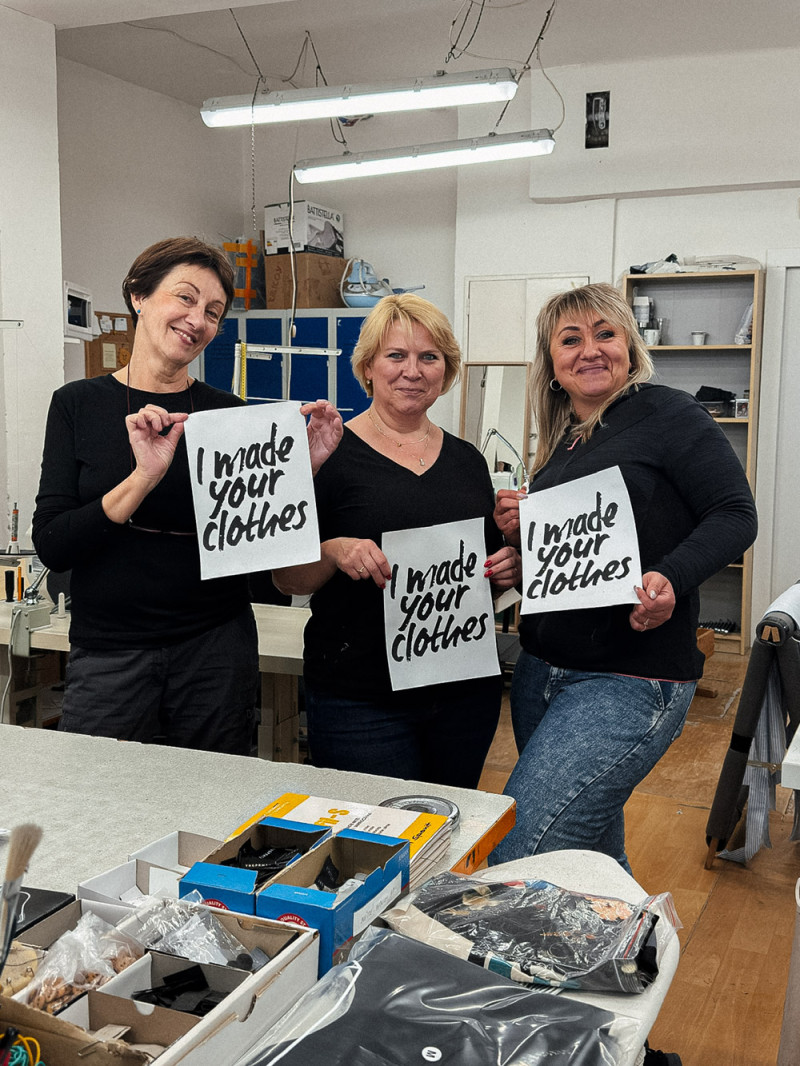 We made your clothes!