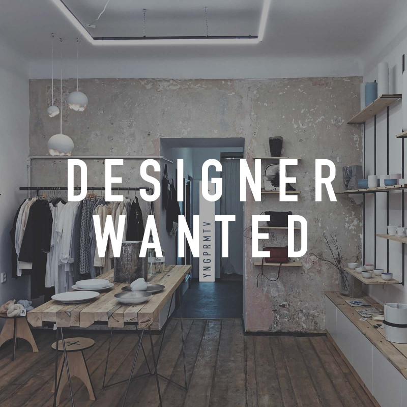 Hledme dalho designera do naeho Showroomu