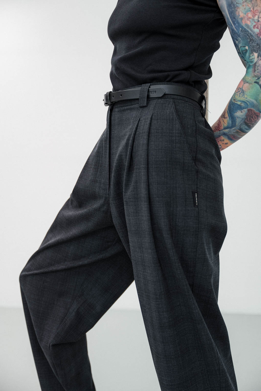 Pants & Shorts Emily virgin wool chesckered