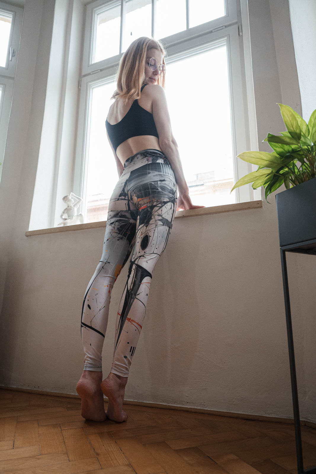functional leggings Expressionism Pastels