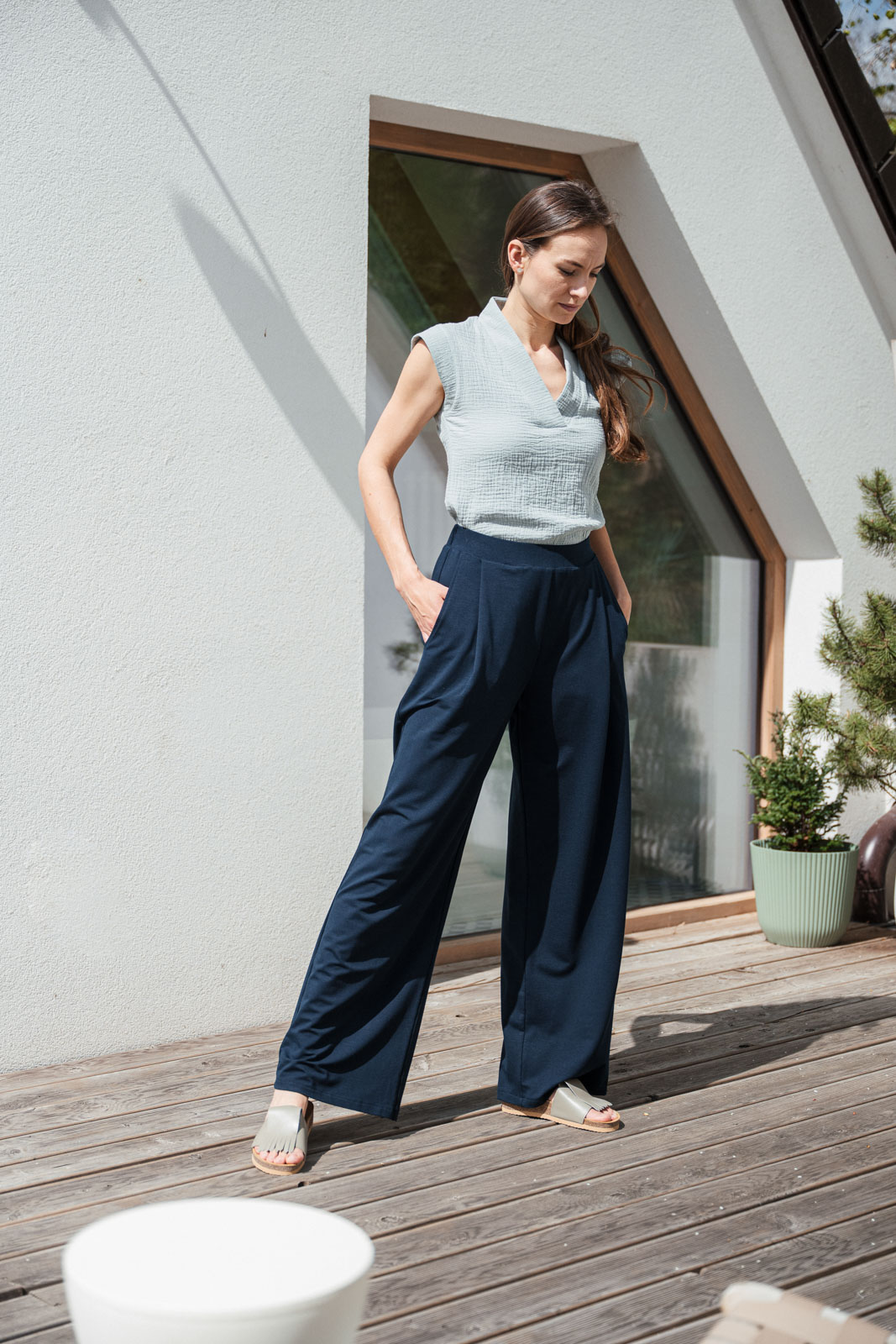Kalhoty a ortky Lungo 2.0 navy