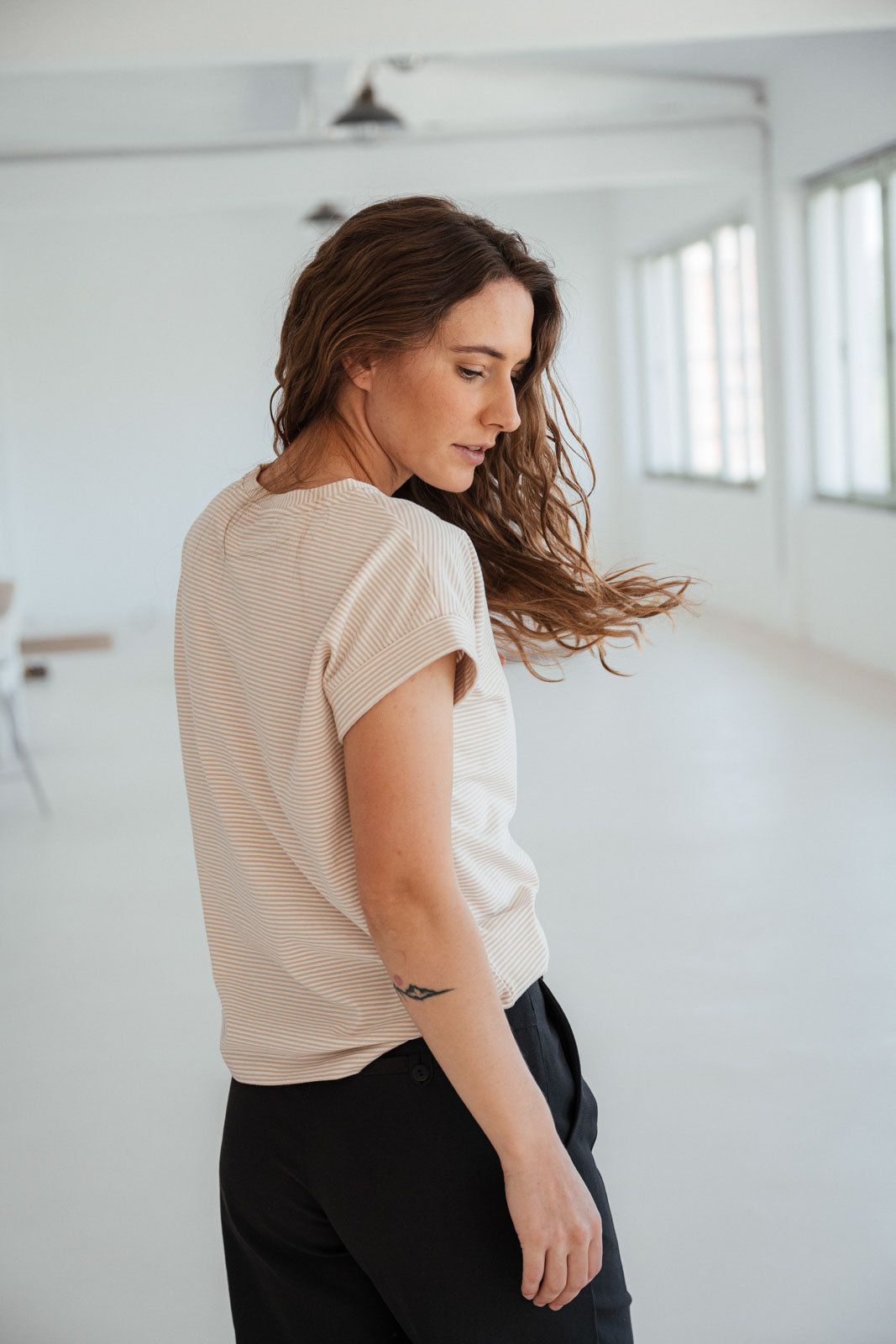 Z�klad �atn�ku Lia pruh cream stripe