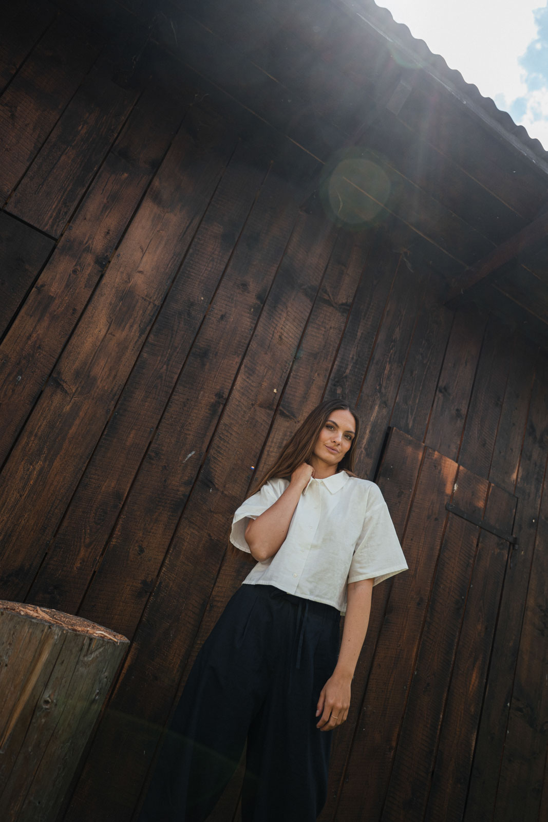 Shirts Uma white jacquard