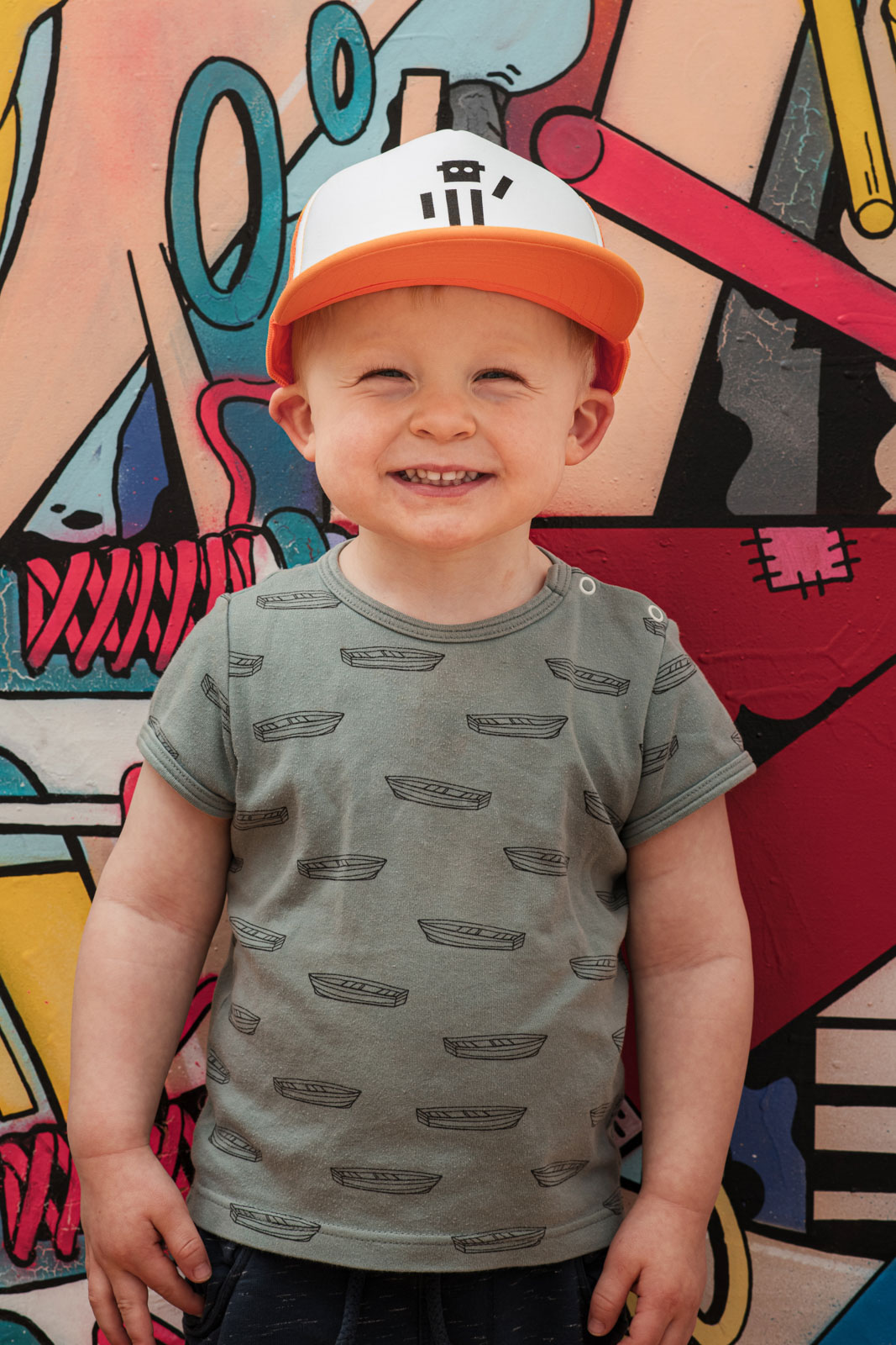 kids accessories Trucker kids orange