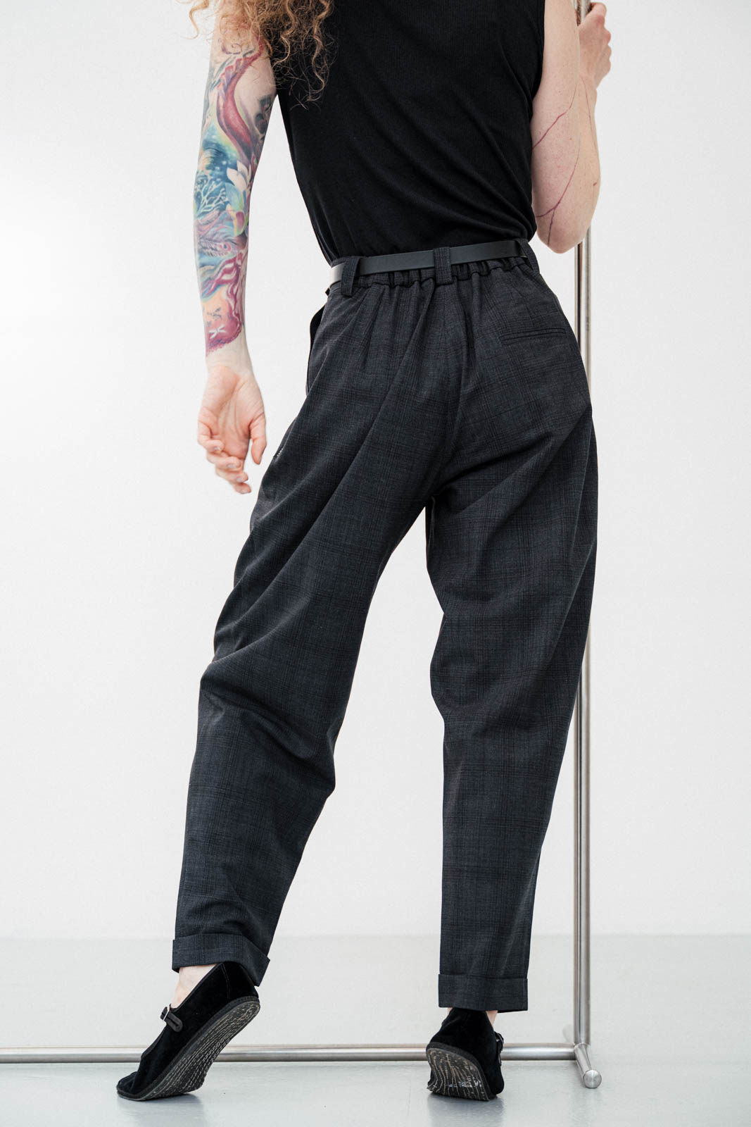 Pants & Shorts Emily virgin wool chesckered