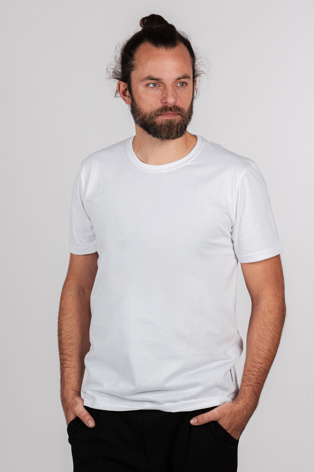 men t-shirt Basic white