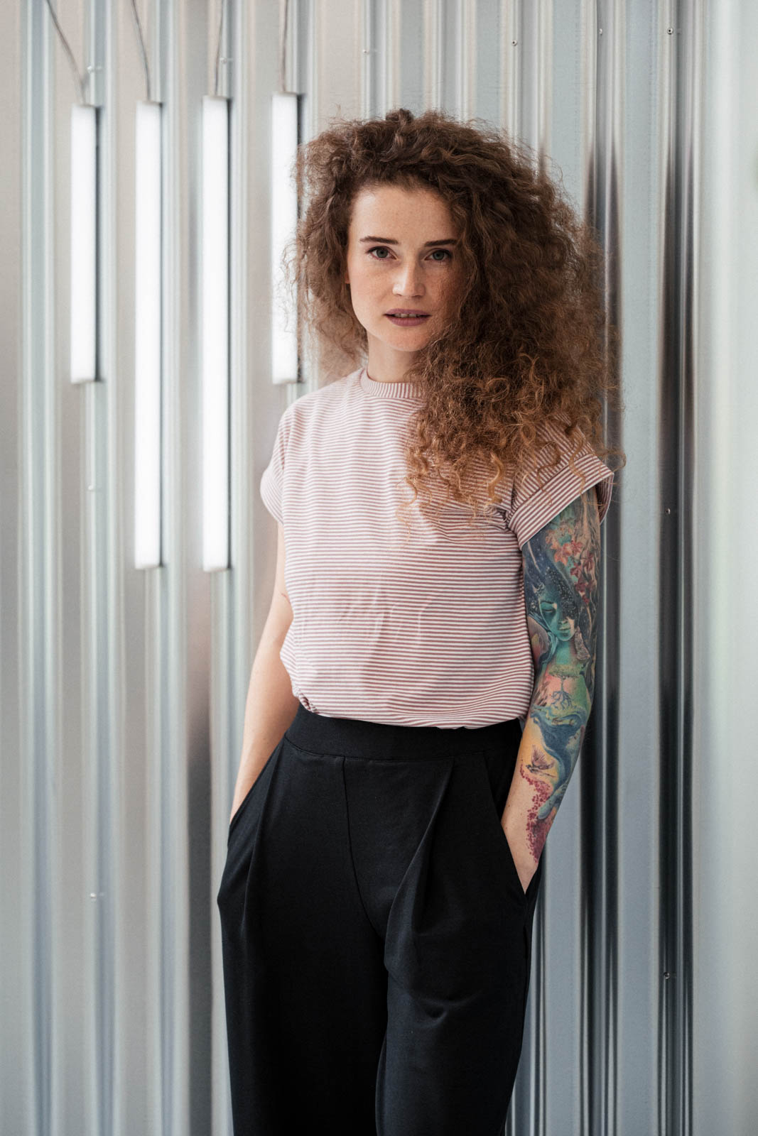 Z�klad �atn�ku Lia pruh Plum stripe