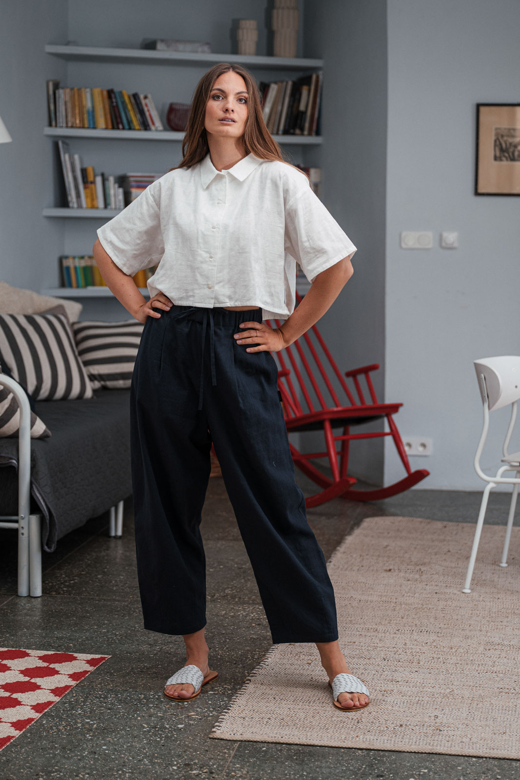 Shirts Uma white jacquard