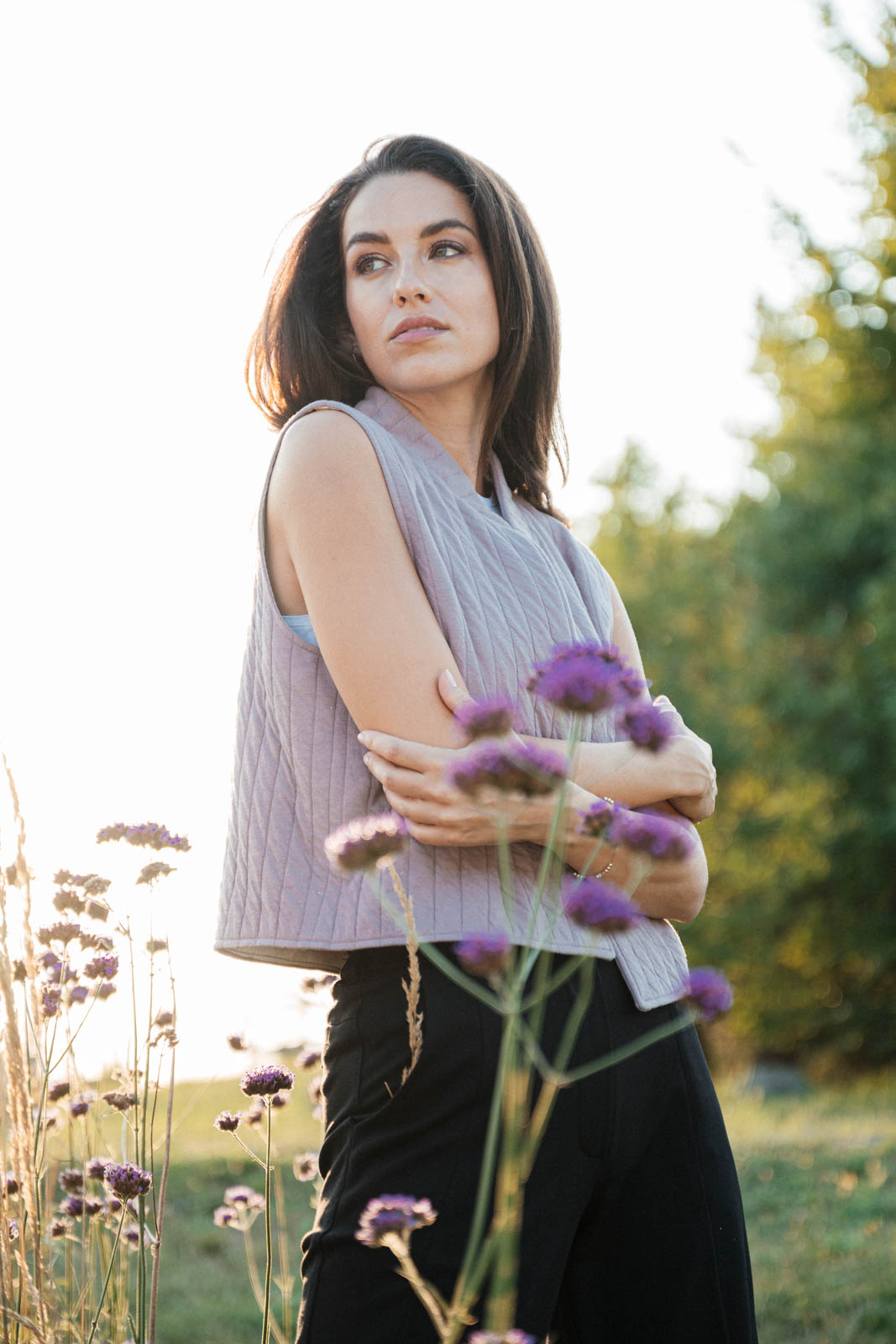 Vests Erin Blush