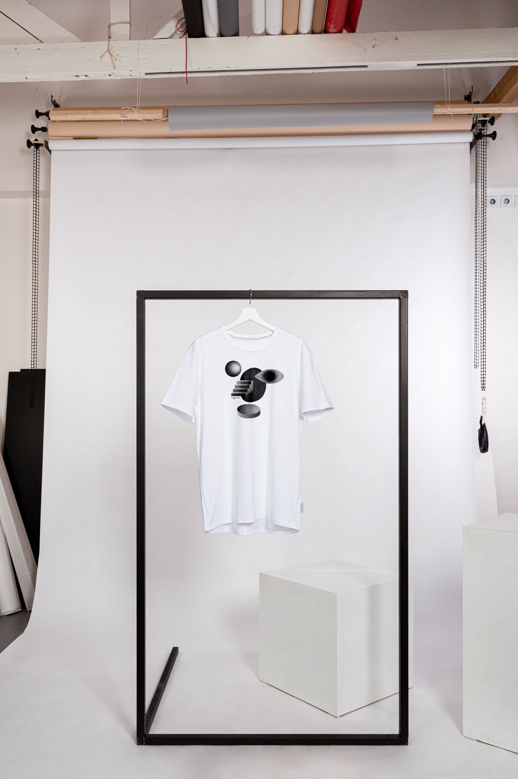 men t-shirt Dream white