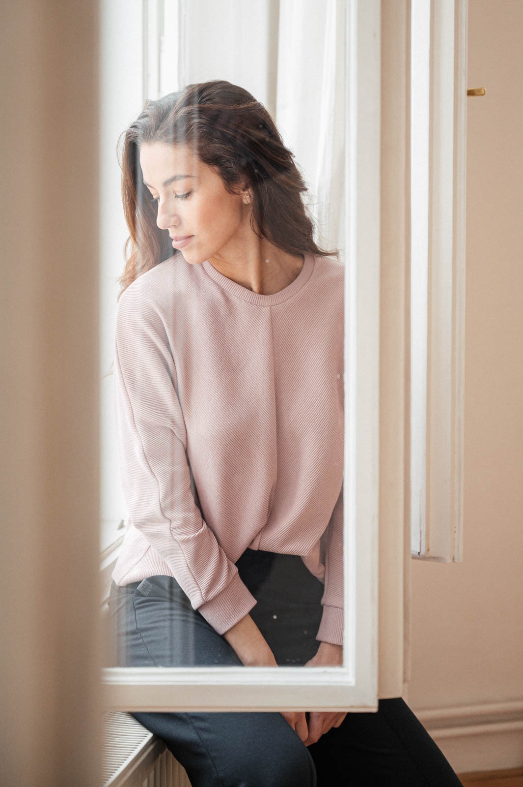 sweatshirt and sweathers Rosa rose