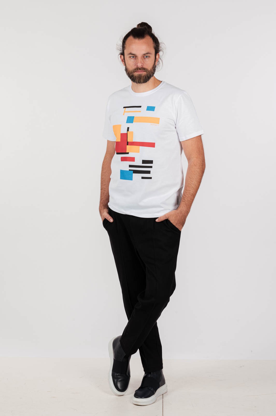 men t-shirt Rothko white