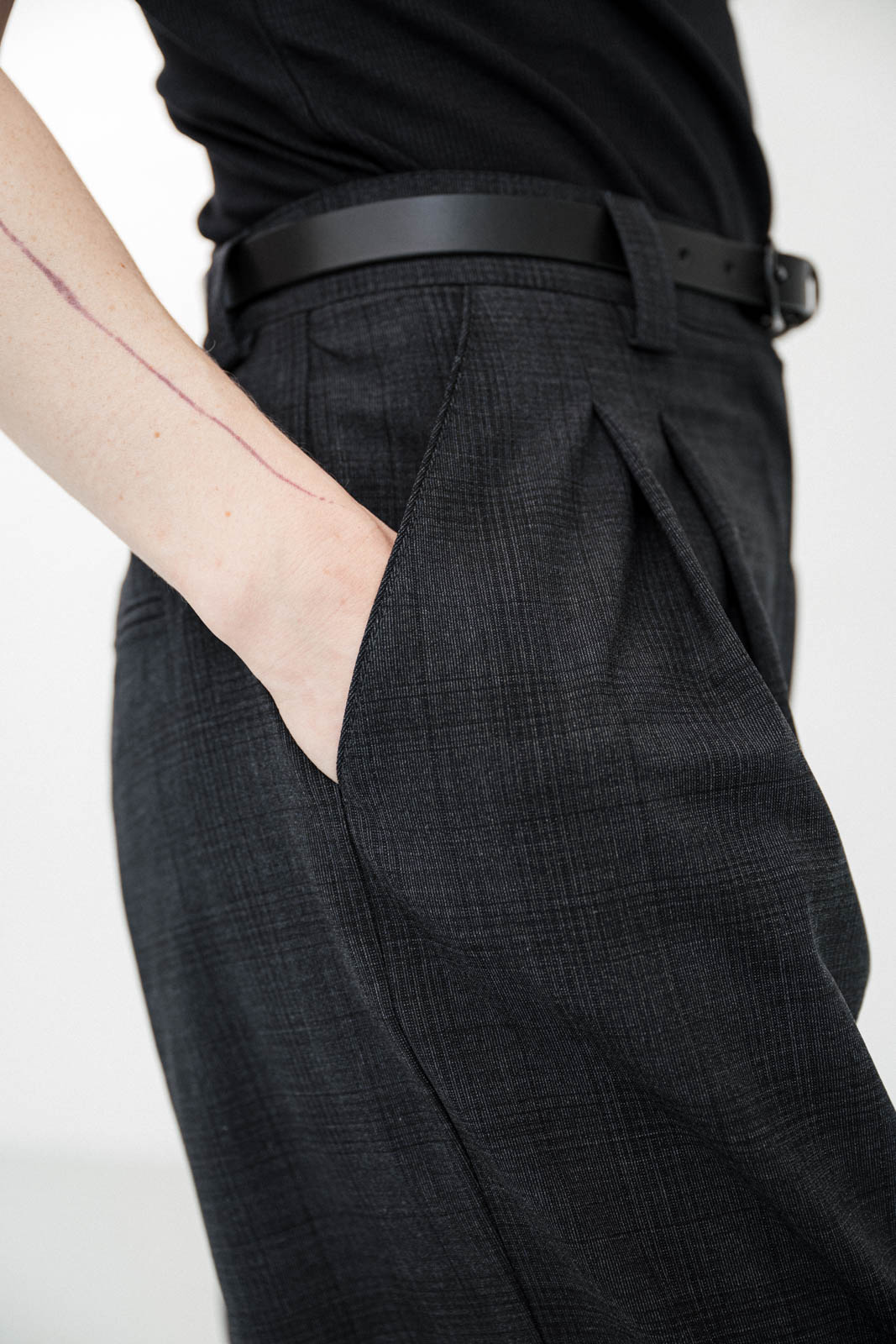 Pants & Shorts Emily virgin wool chesckered