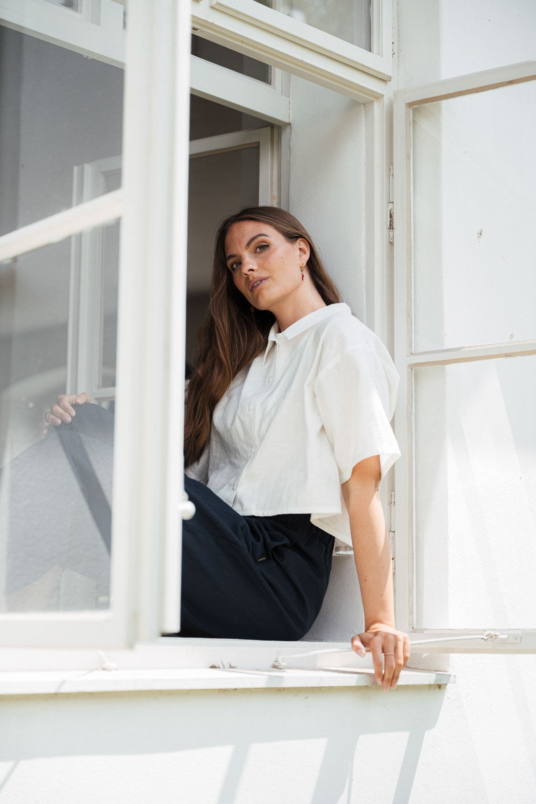 Shirts Uma white jacquard