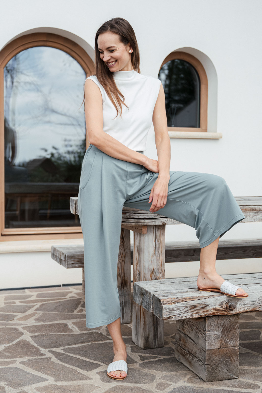 trika a halenky Iris white