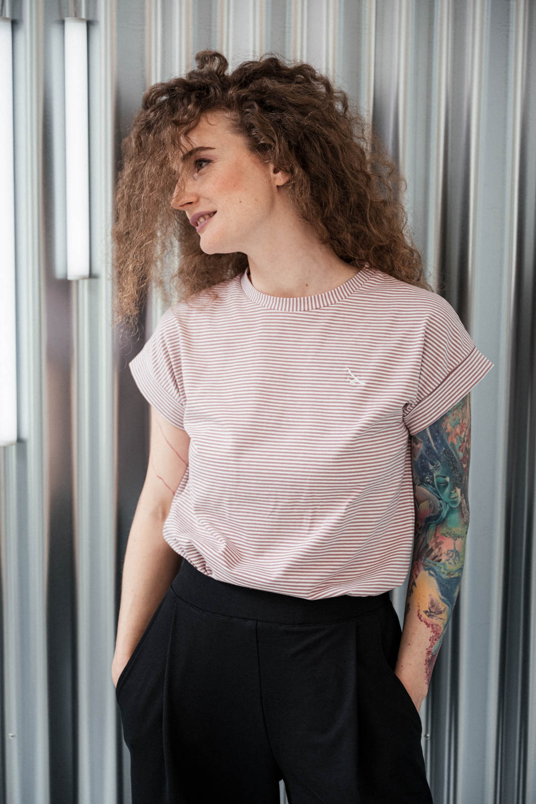 Z�klad �atn�ku Lia pruh Plum stripe