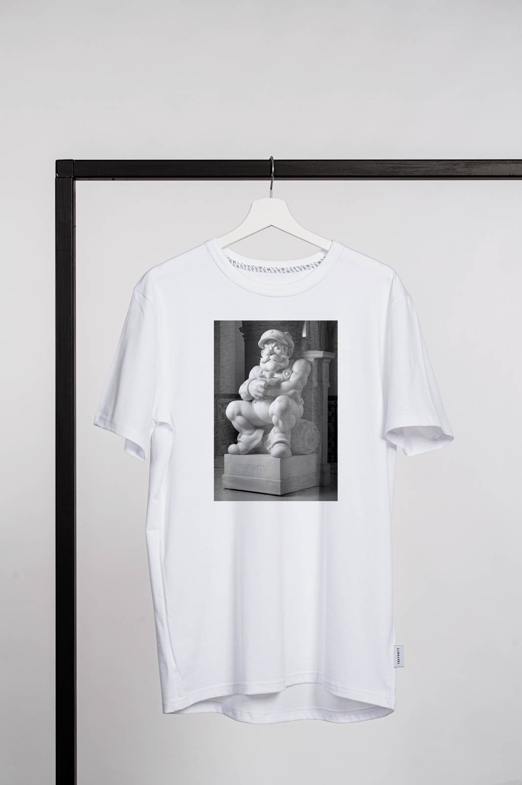 men t-shirt Mario white