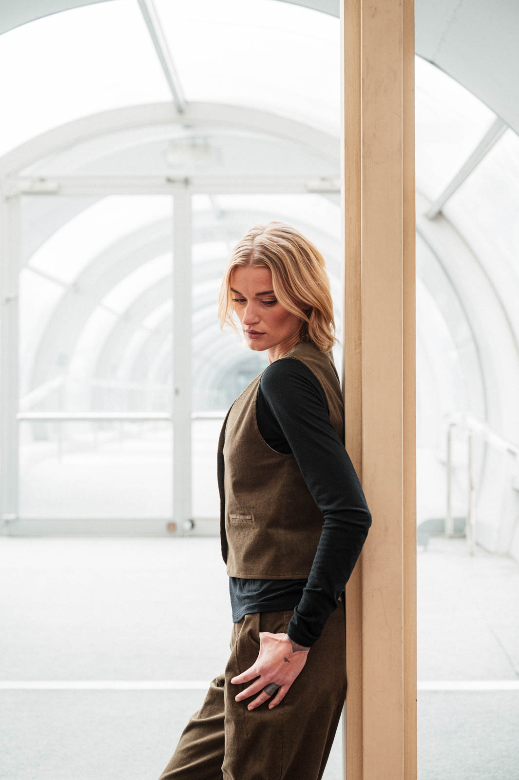 Tops Libby khaki cord