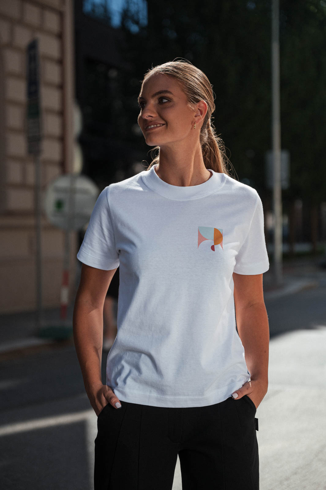 dmsk Betty square white