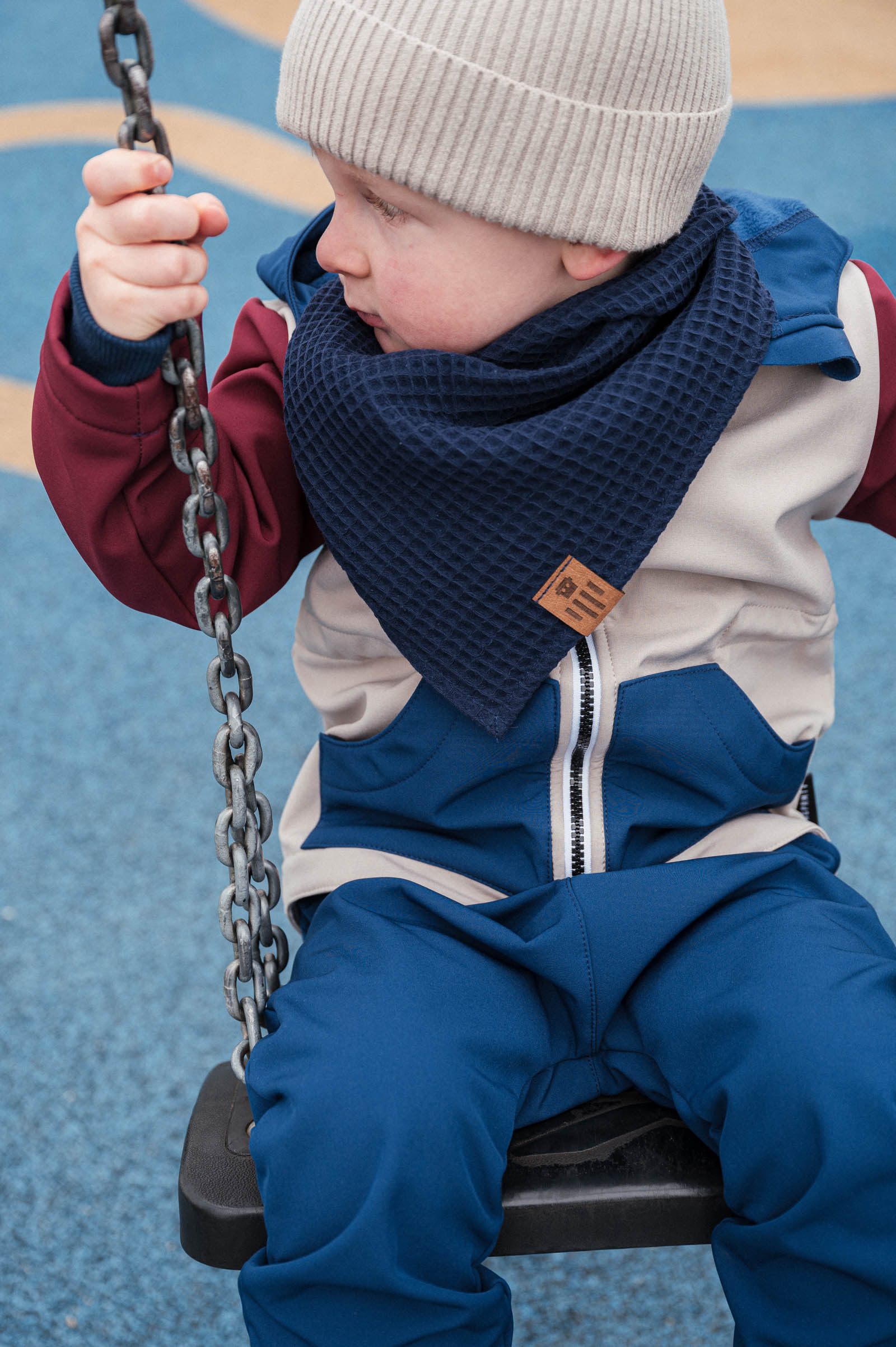 kids accessories Scarf navy blue