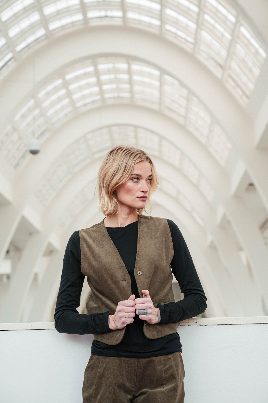 Tops Libby khaki cord