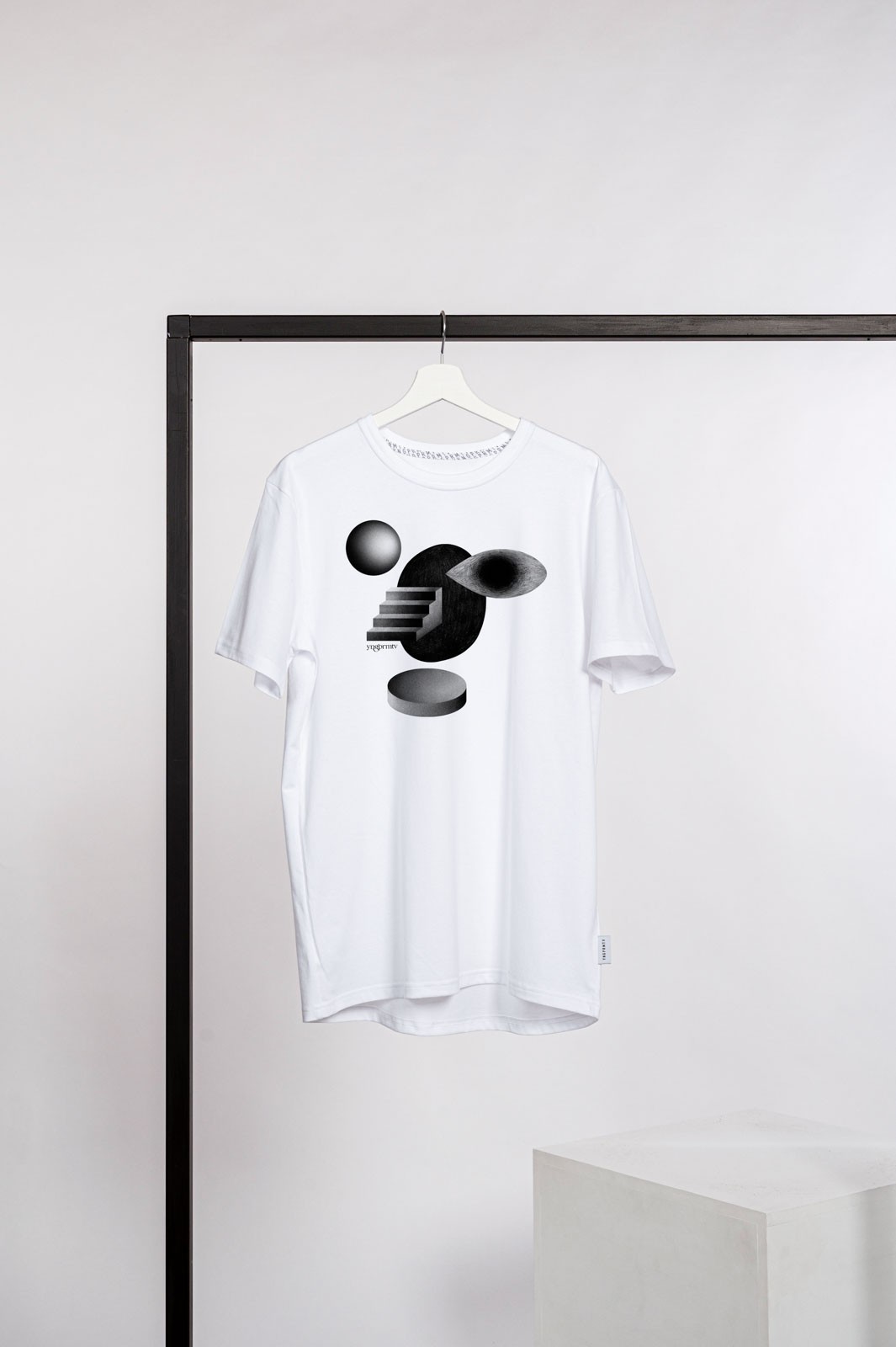 men t-shirt Dream white