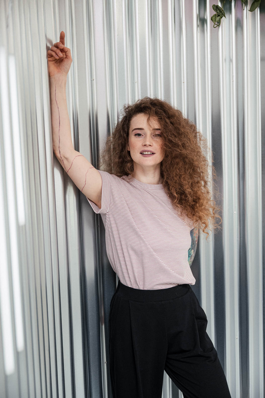 Z�klad �atn�ku Lia pruh Plum stripe