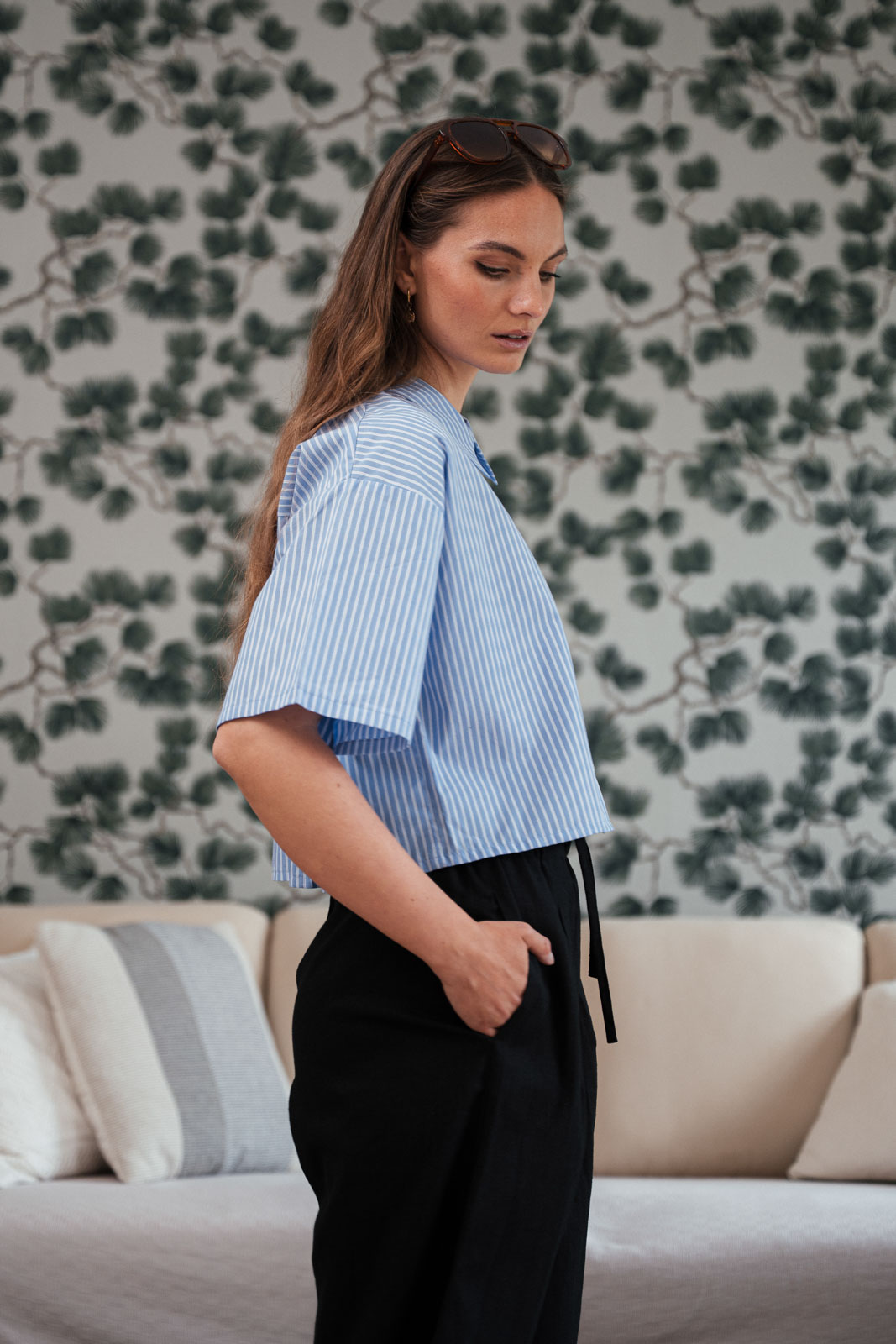 Shirts Uma stripe poplin
