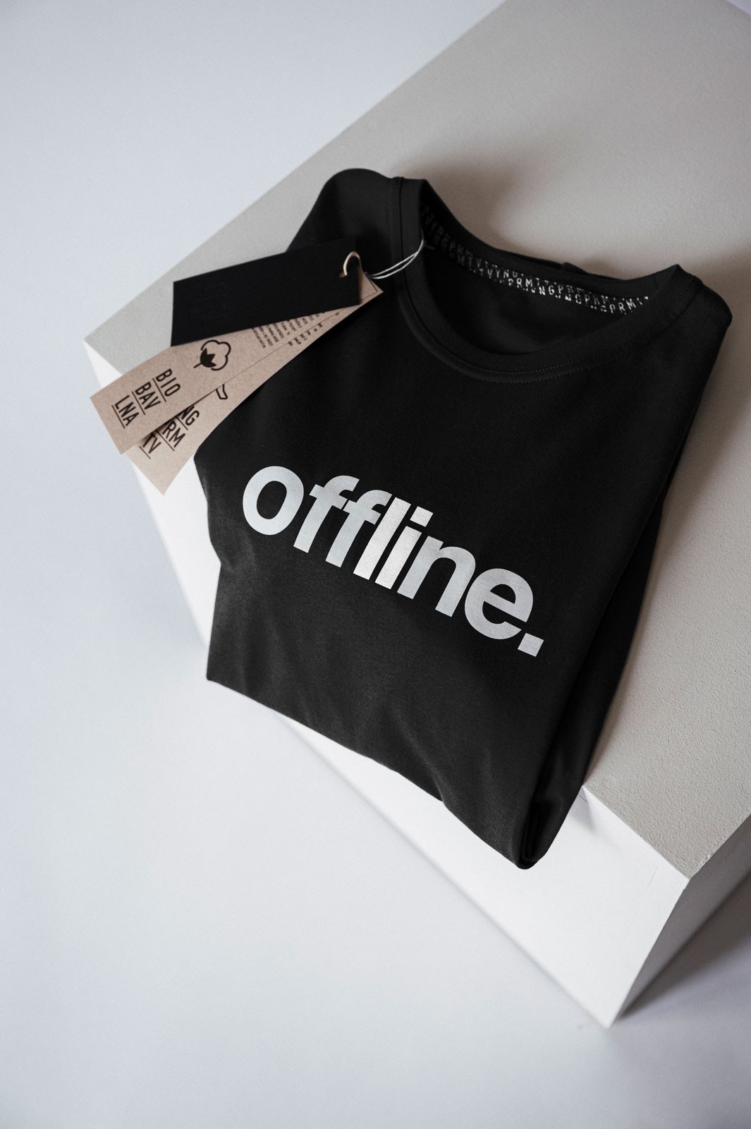 men t-shirt Offline black