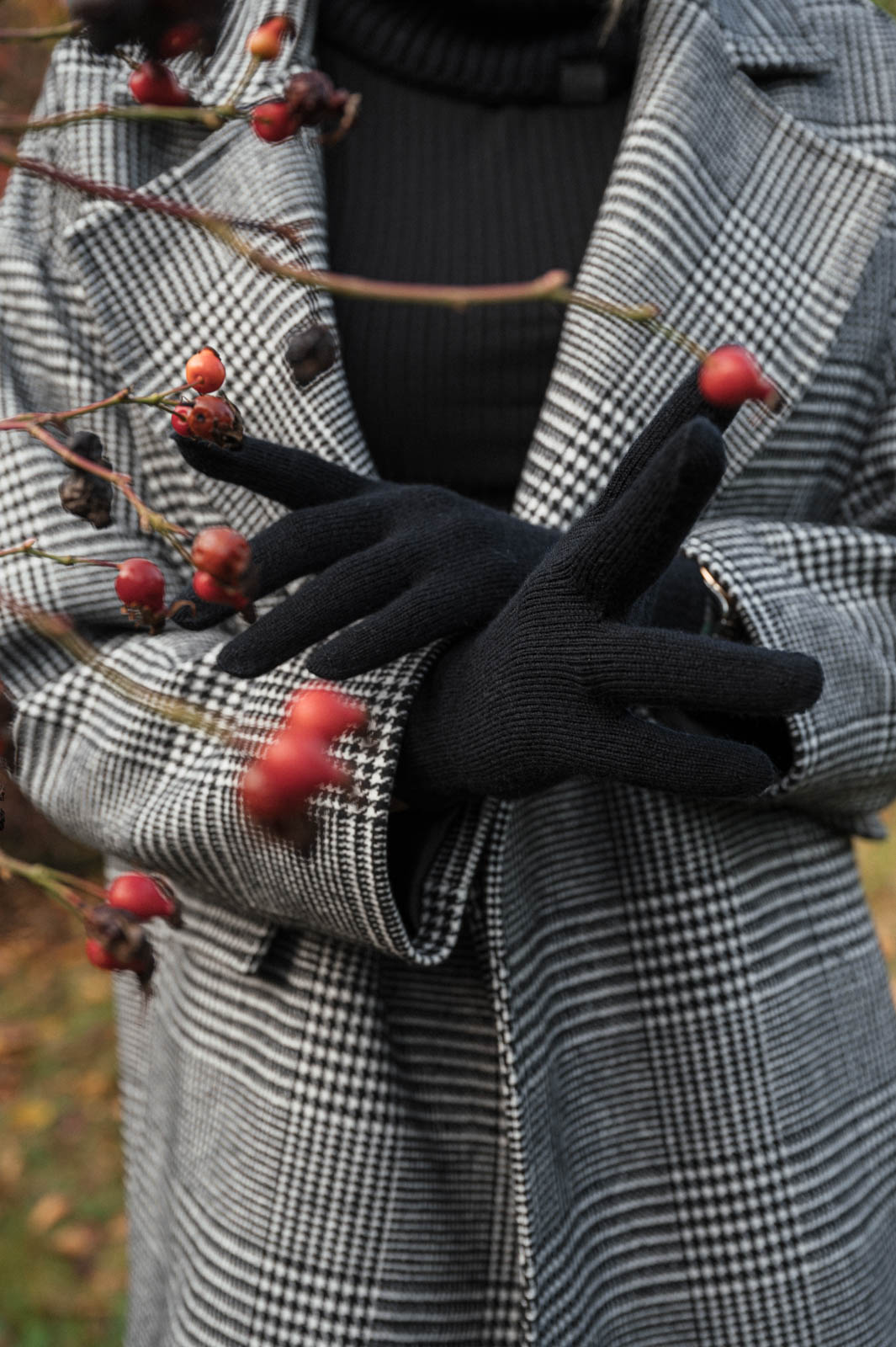 gloves merino Glove merino black