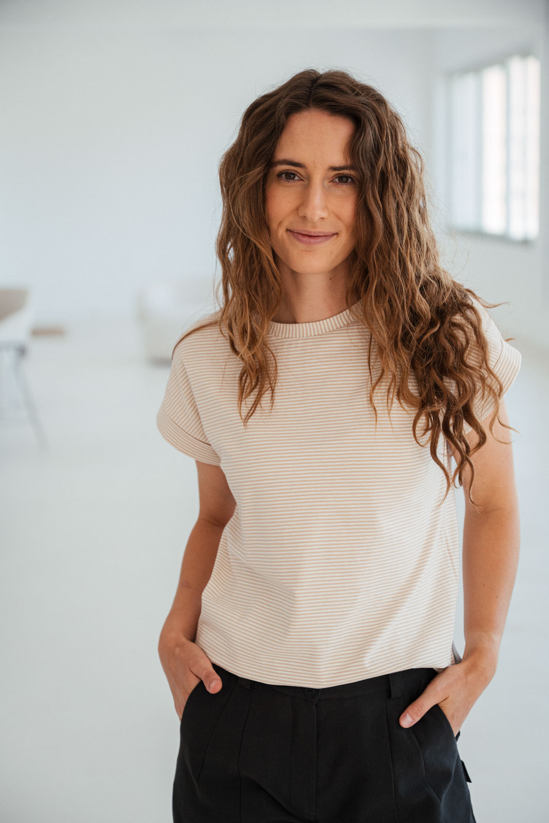 Z�klad �atn�ku Lia pruh cream stripe