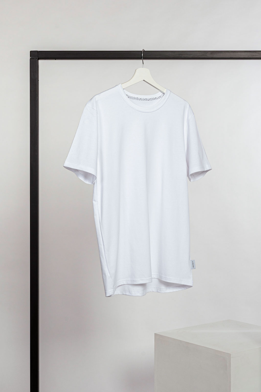 men t-shirt Basic white