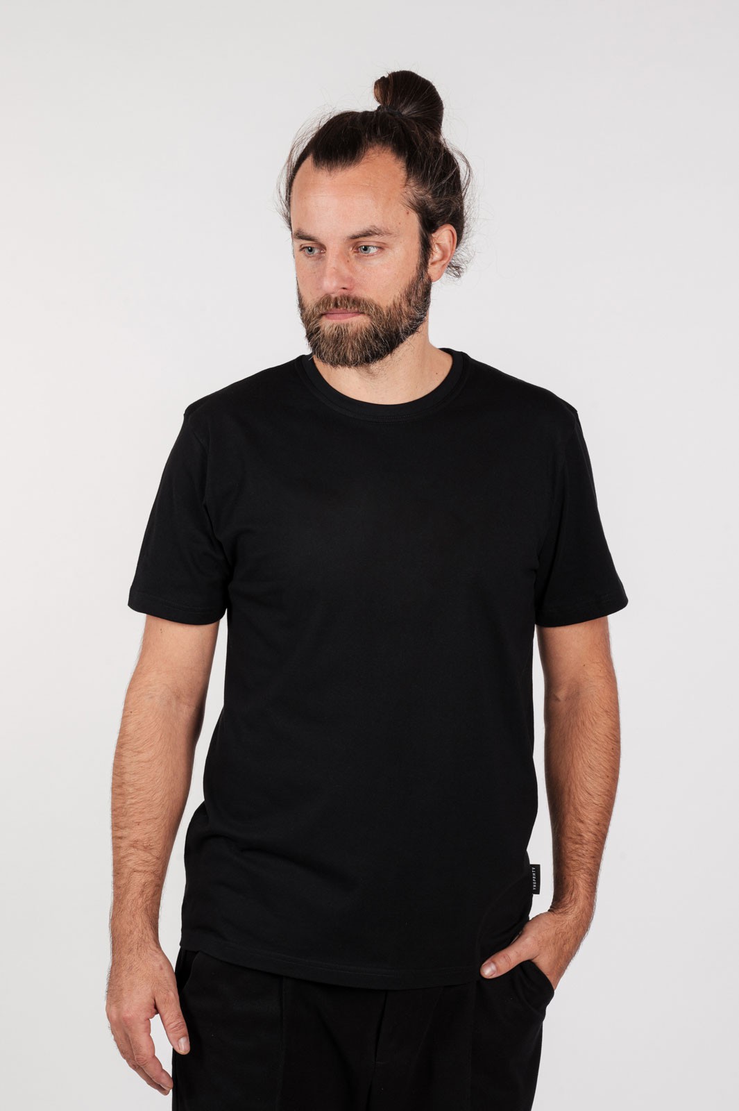 men t-shirt Basic black