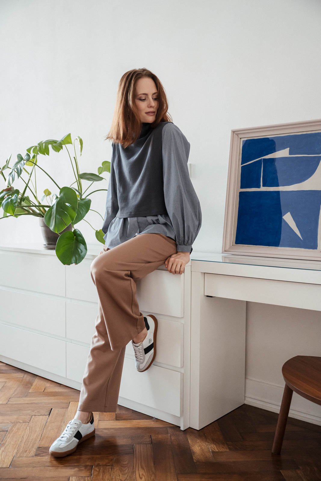 Kalhoty a ortky Bela camel