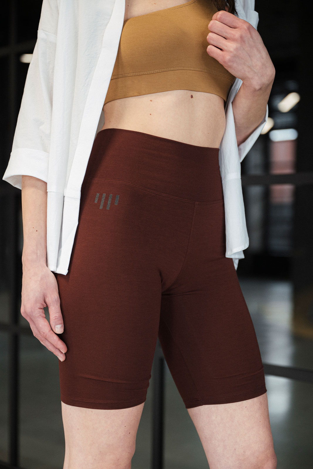 Bamboo leggings Pelota rust