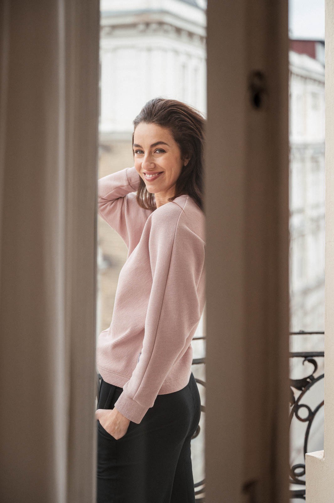 sweatshirt and sweathers Rosa rose