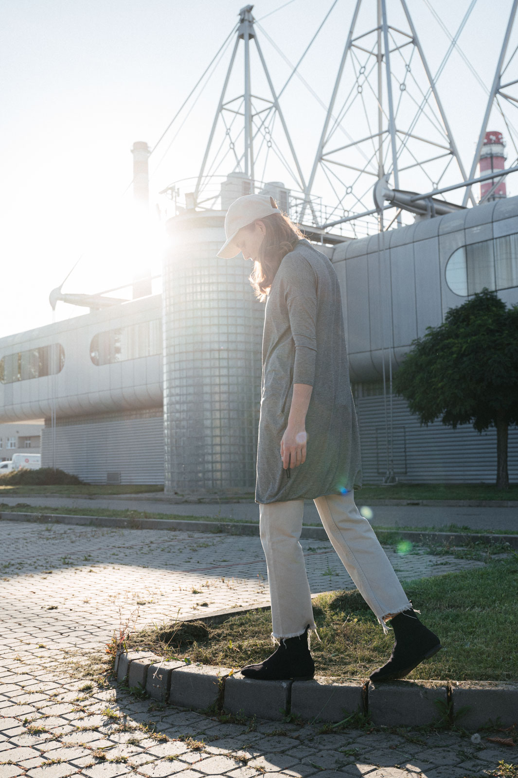 Dresses & skirts Vilma grey melange