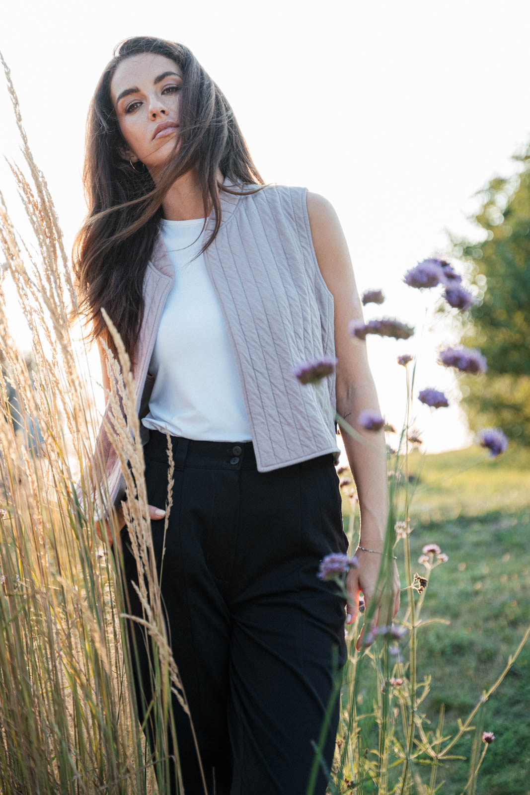 Vests Erin Blush