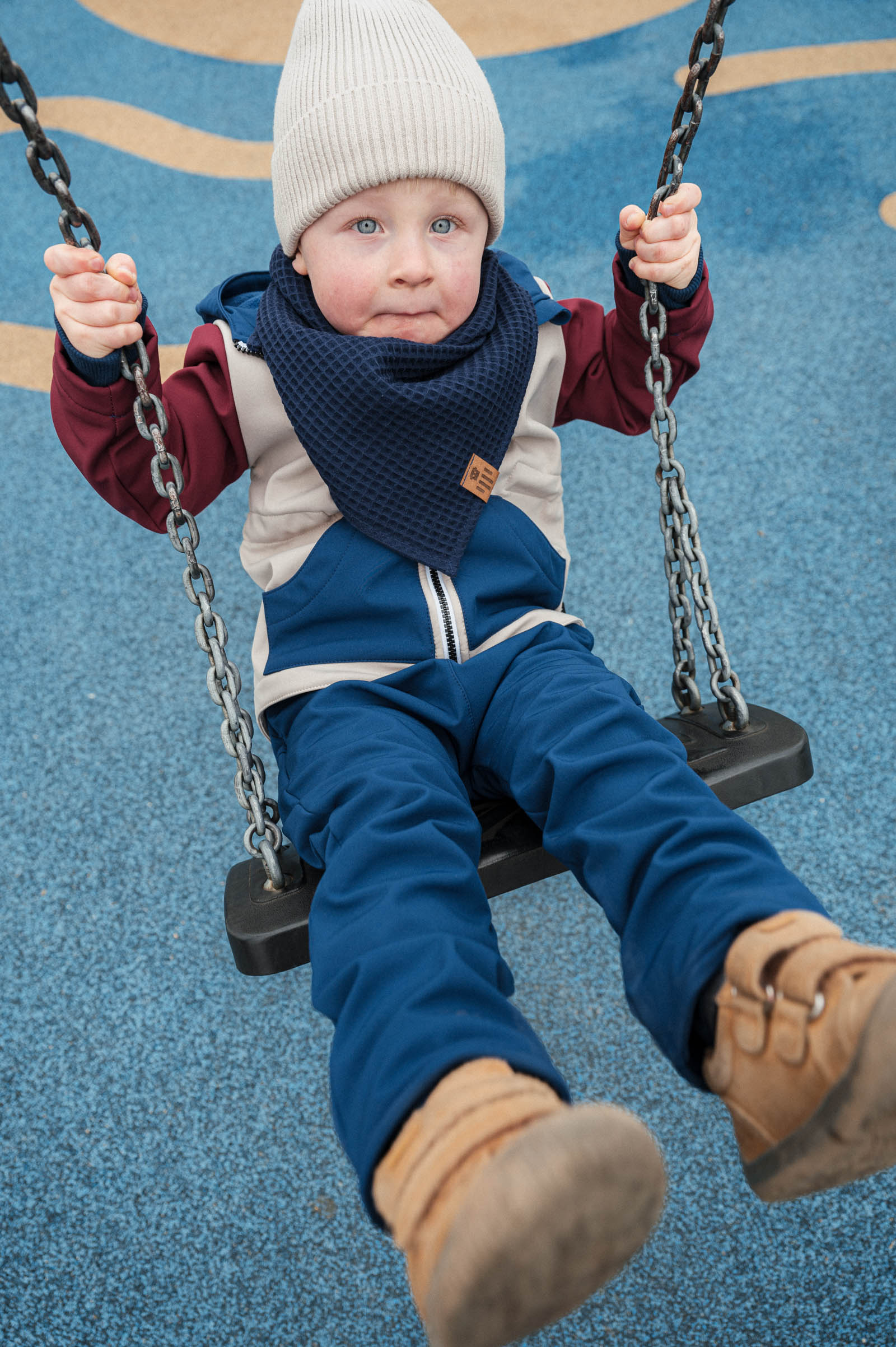 kids accessories Scarf navy blue