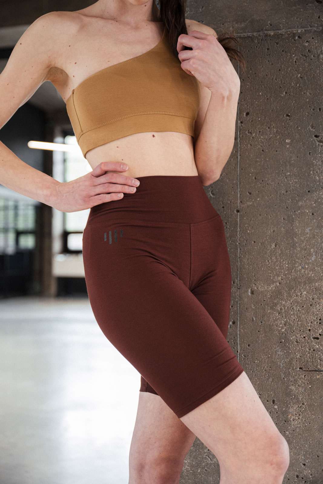 Bamboo leggings Pelota rust