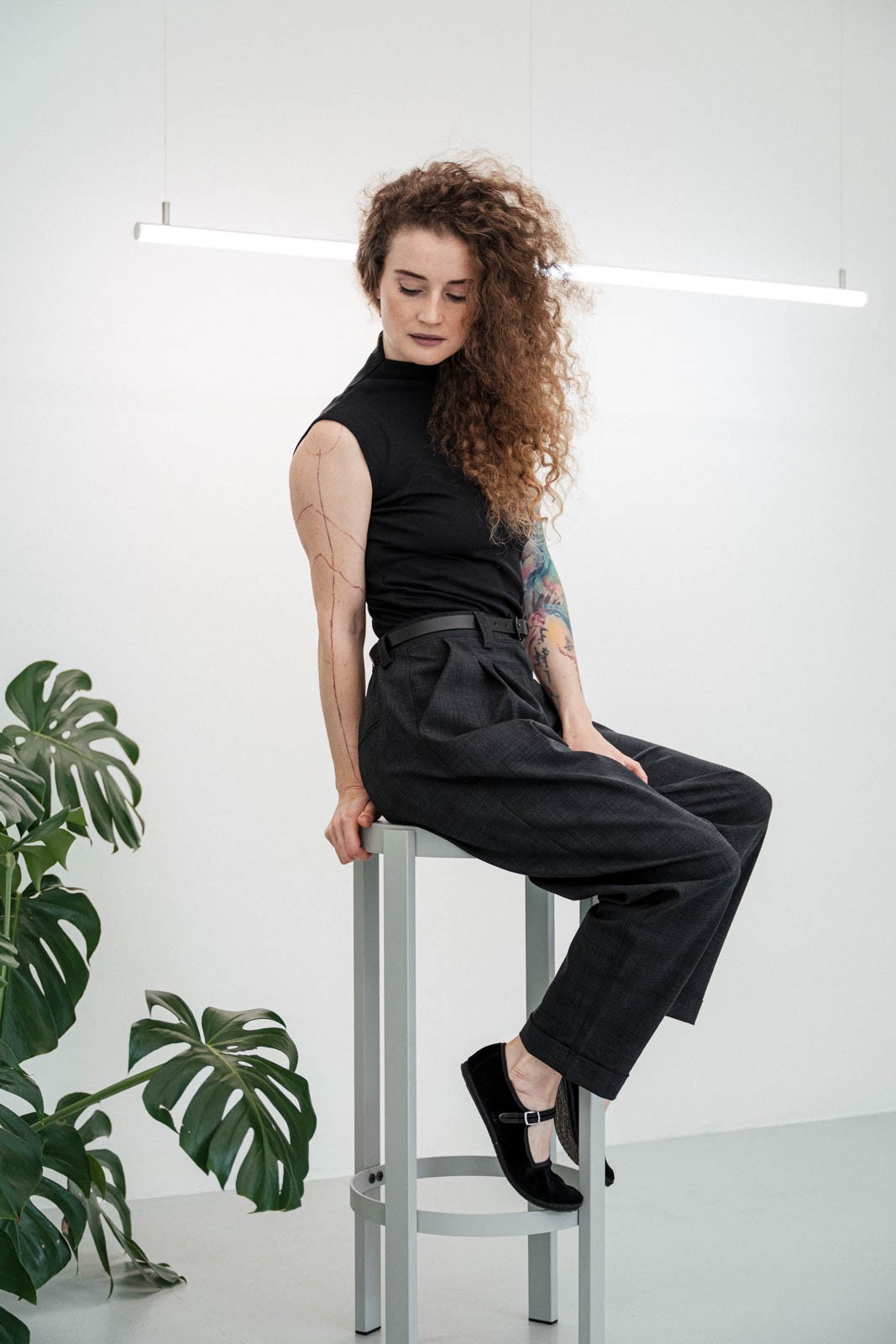 Pants & Shorts Emily virgin wool chesckered