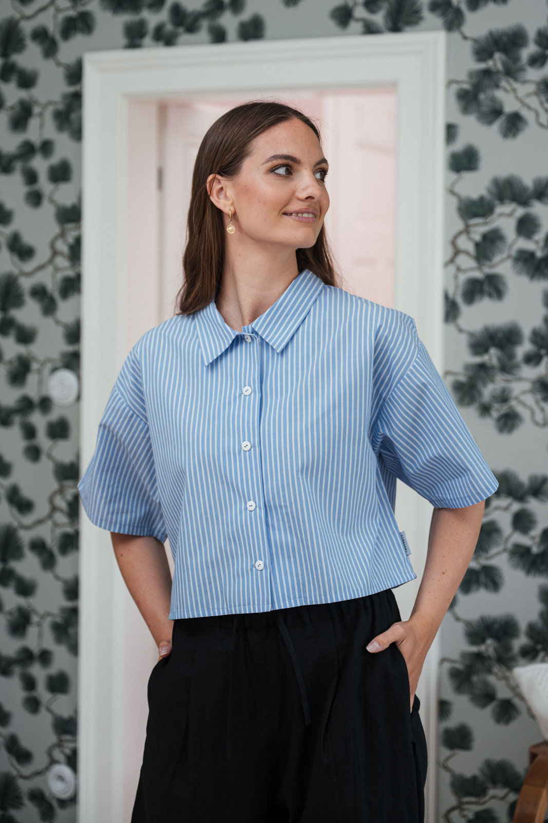 Shirts Uma stripe poplin