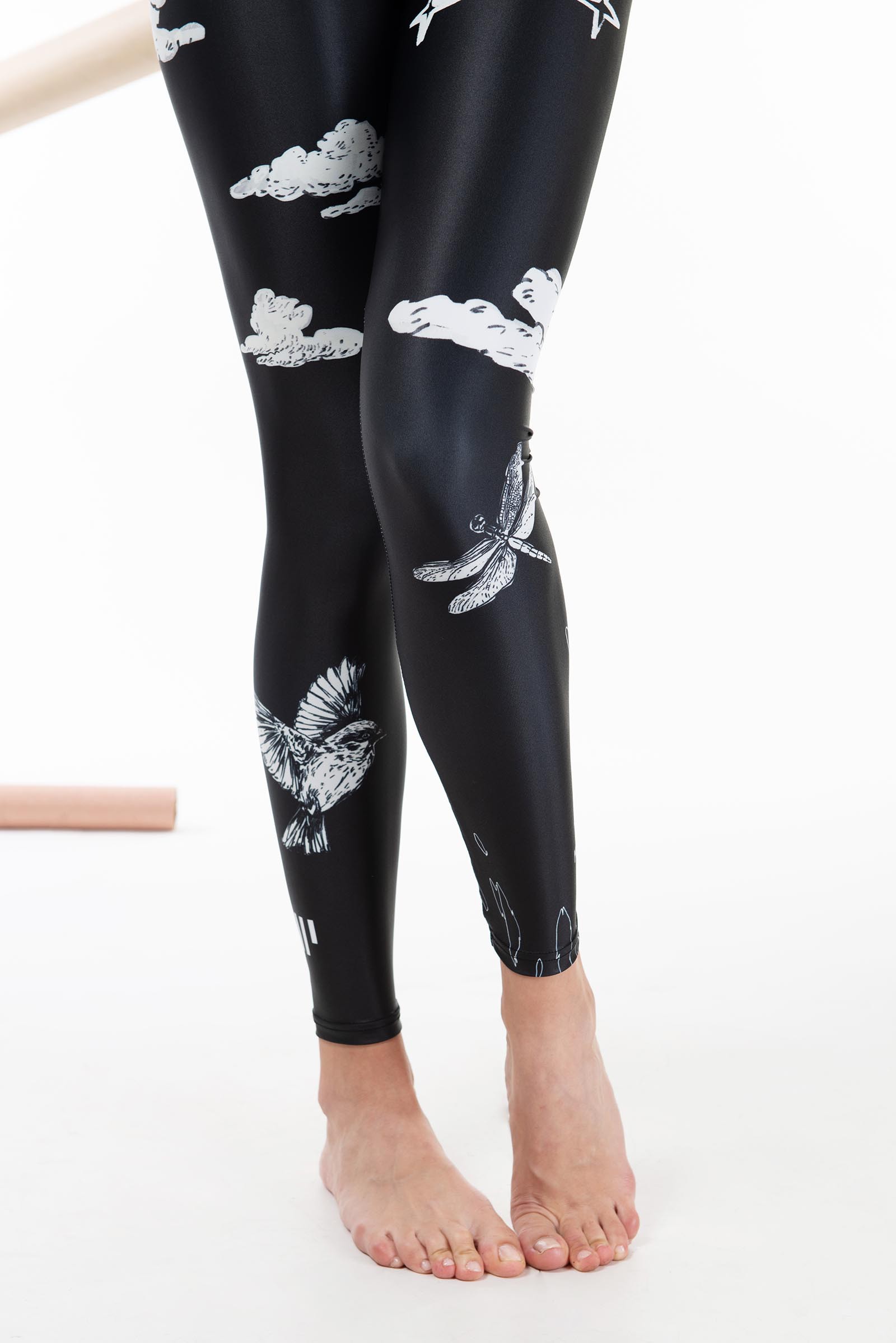 functional leggings Myokard black