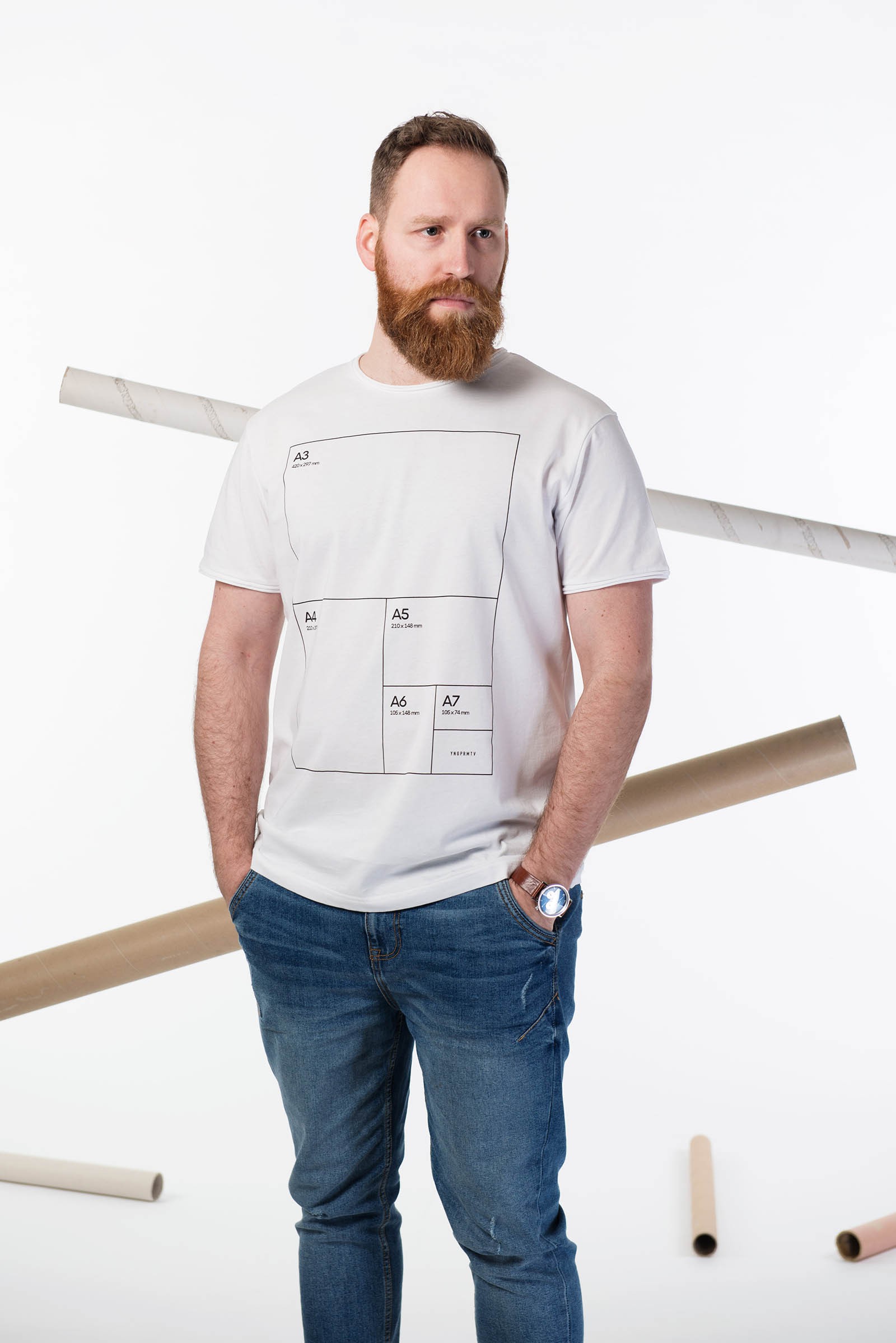 t-shirt Format white