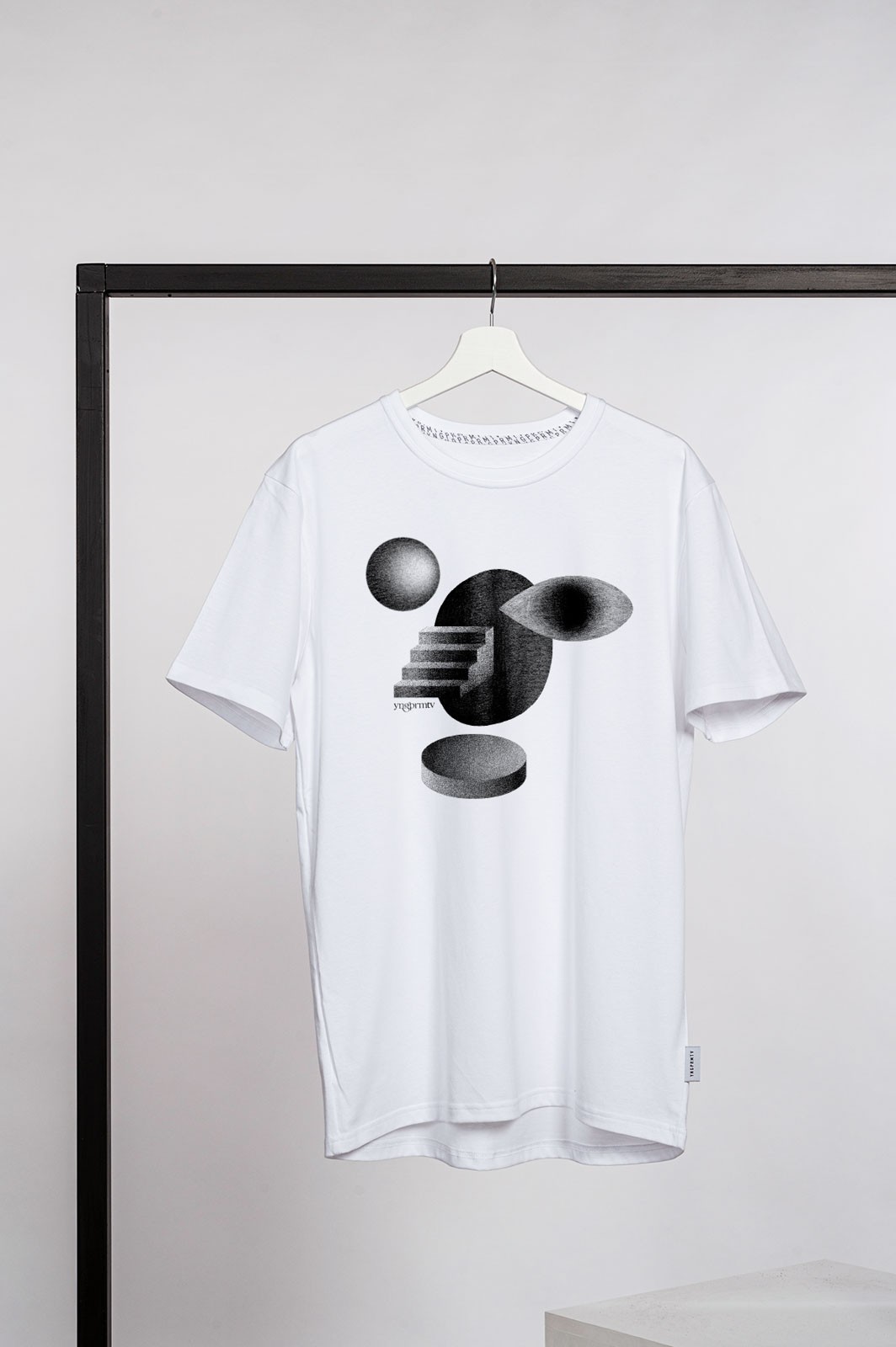 men t-shirt Dream white