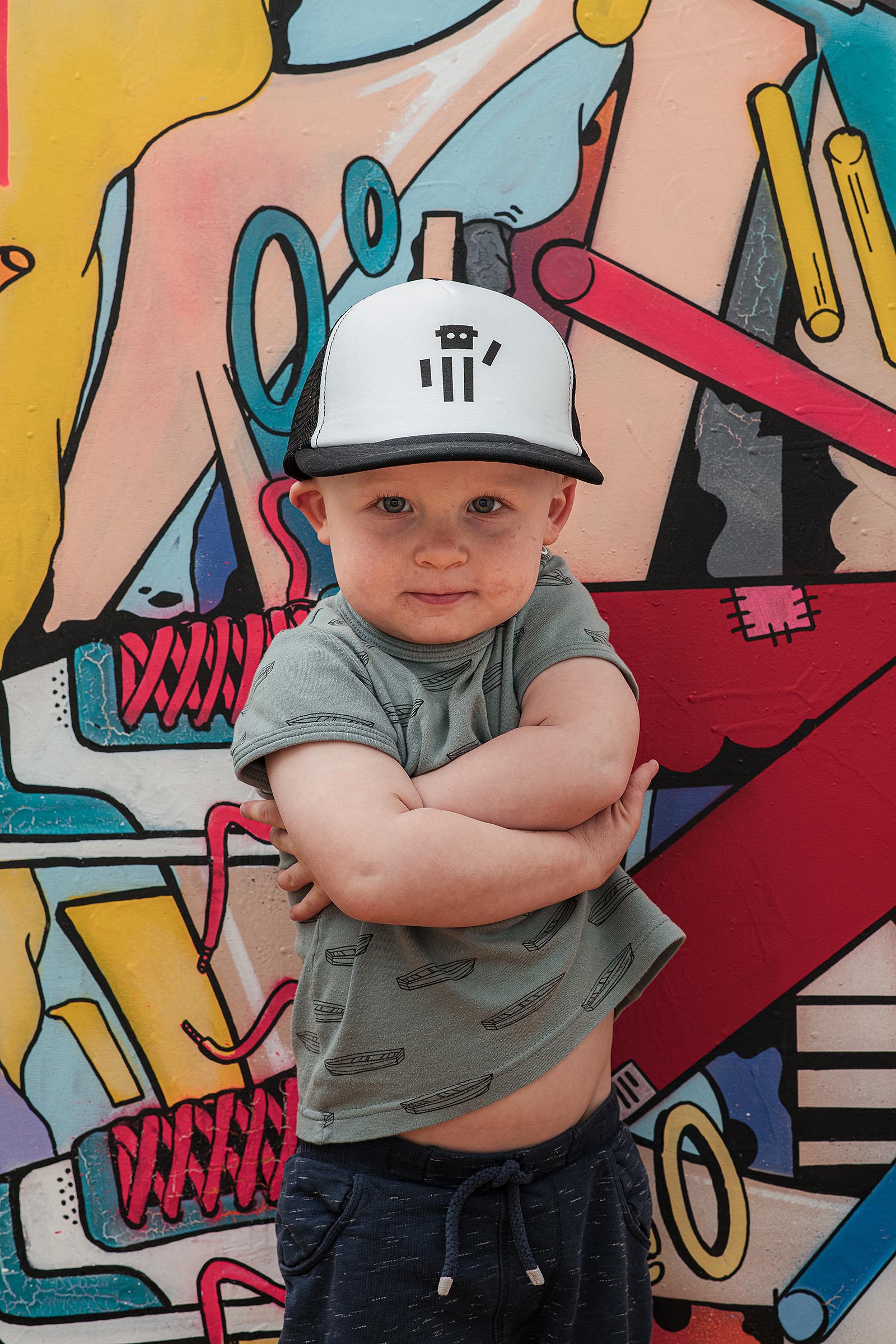 dtsk doplky Trucker kids black