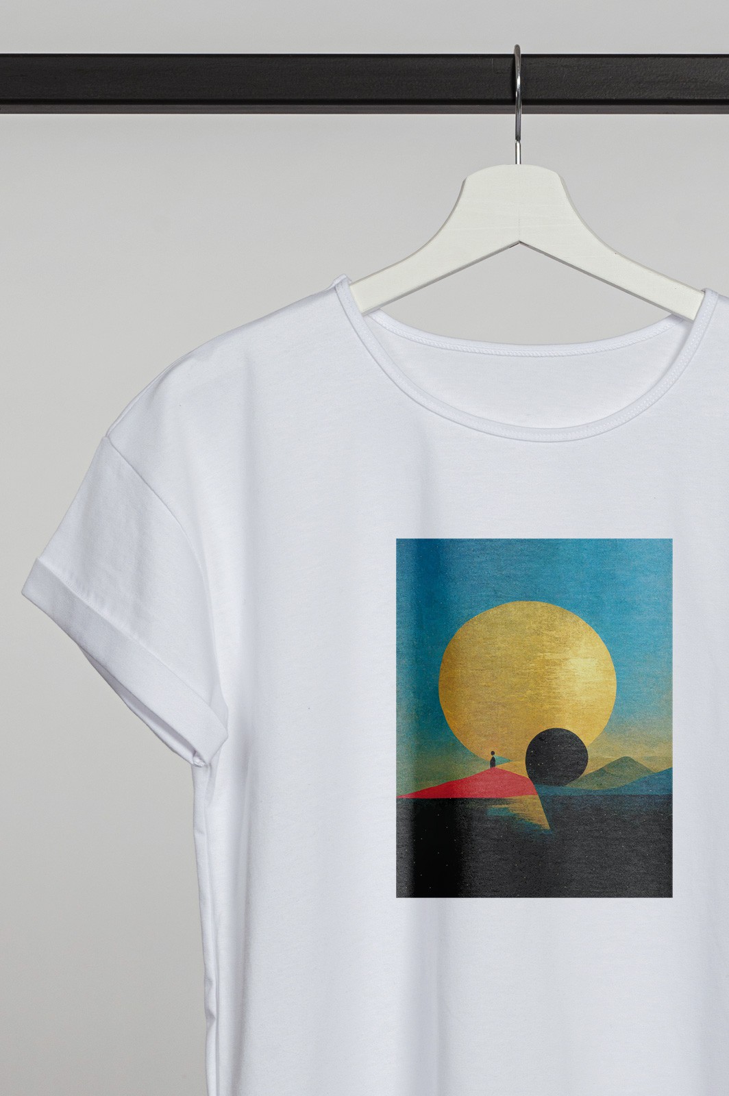 t-shirt and shirt Prince white