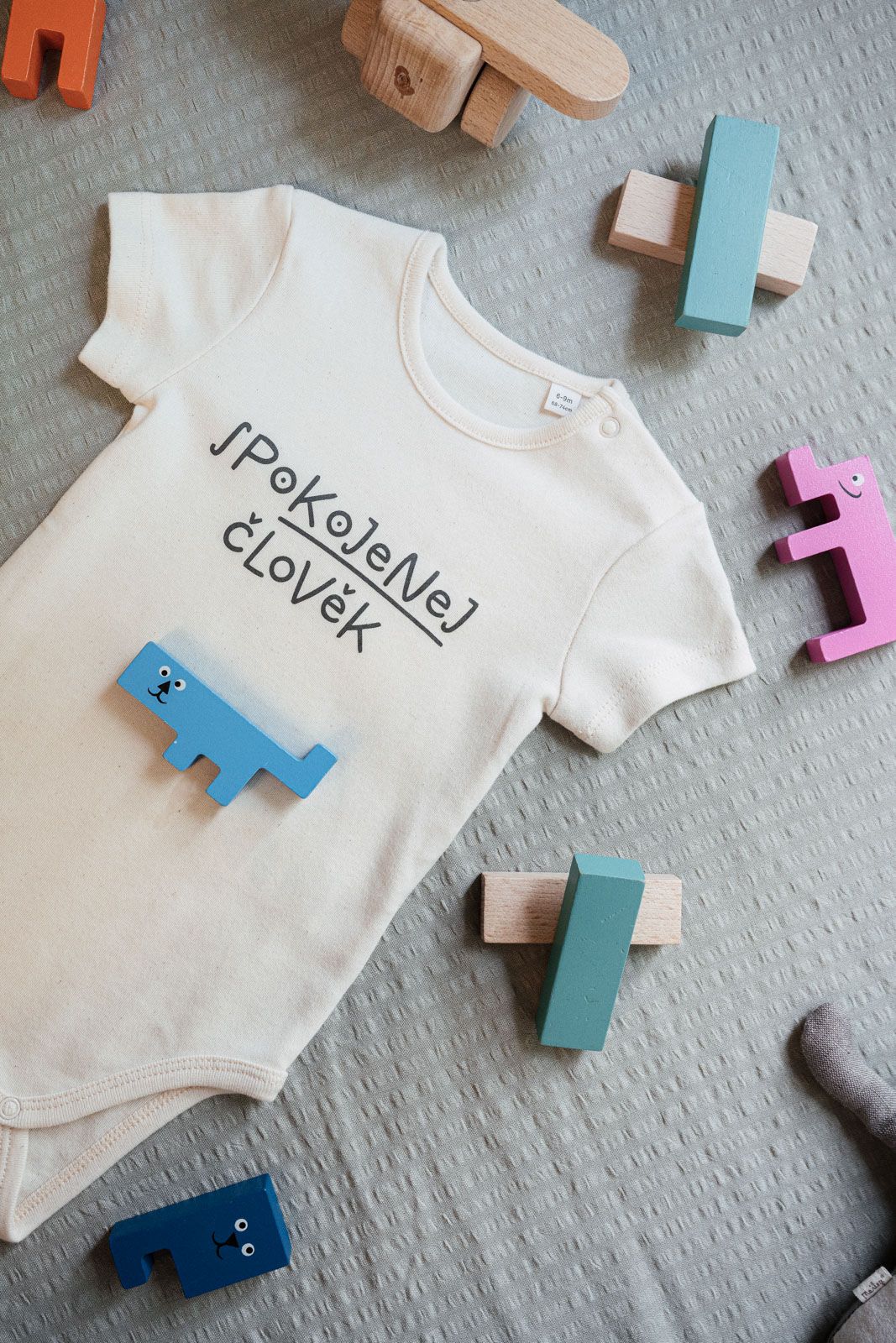 kids body Kojenec natural GOTS
