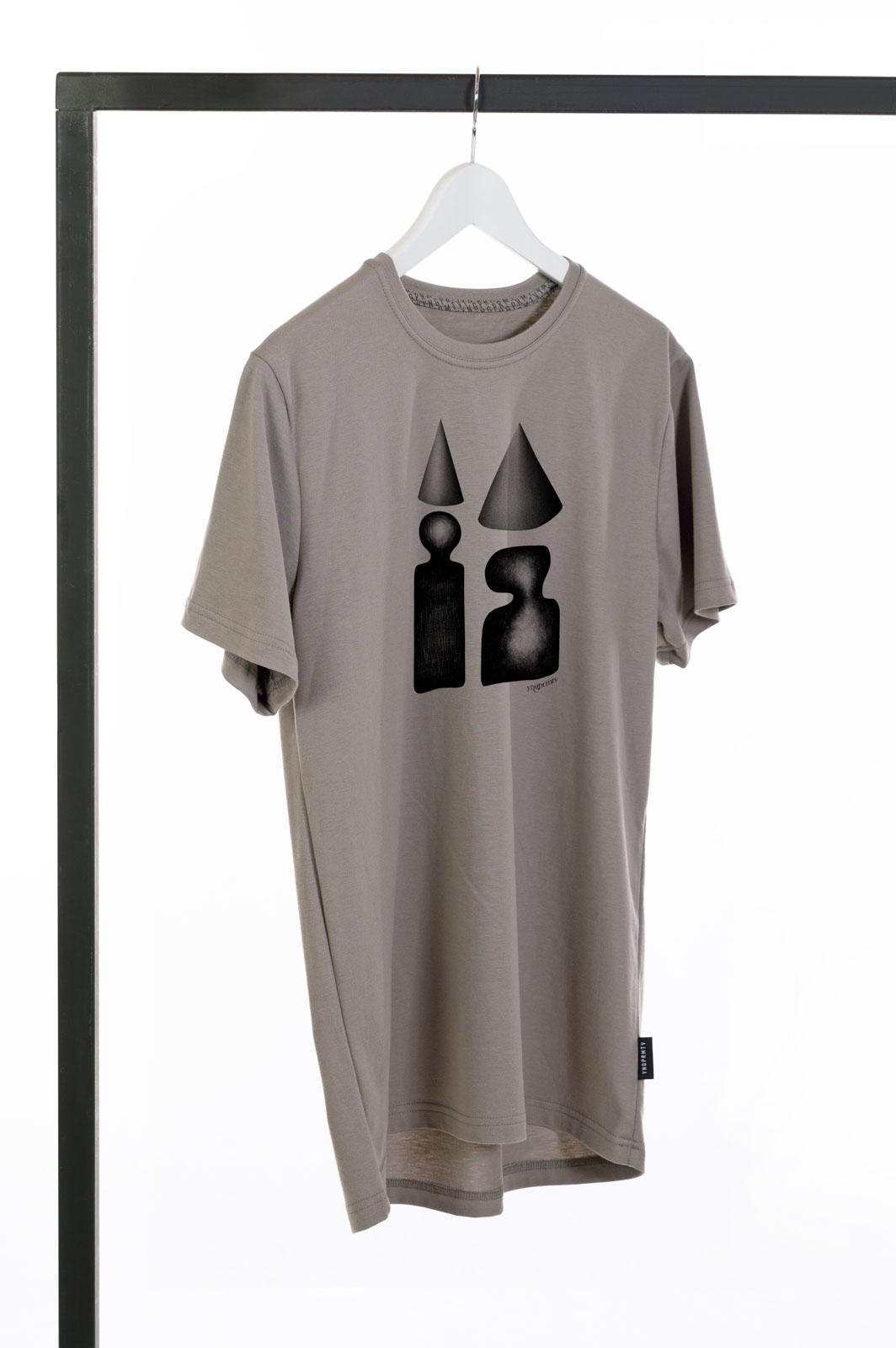 men t-shirt Heads sand