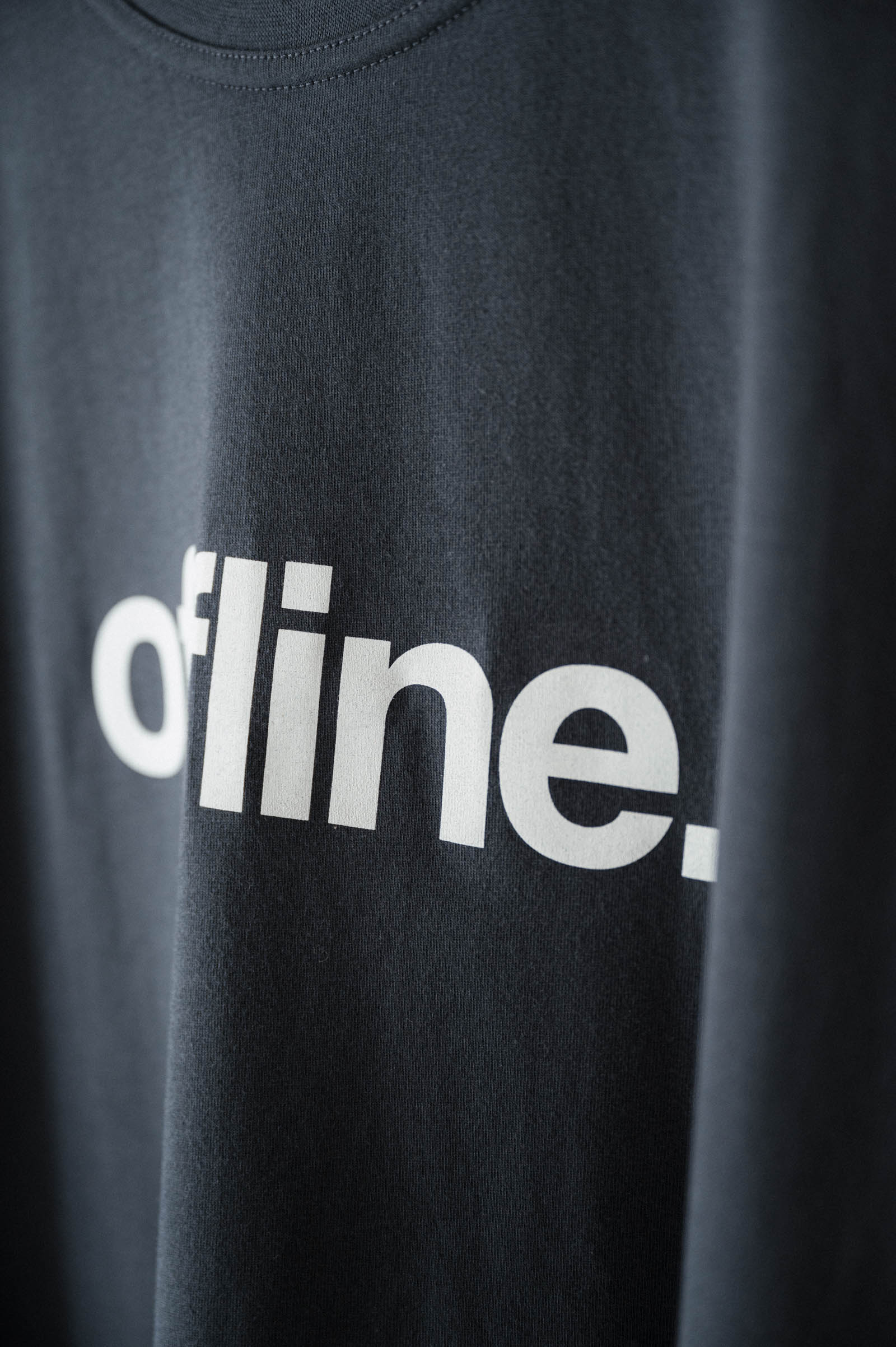 tričko Offline tmavě šedá